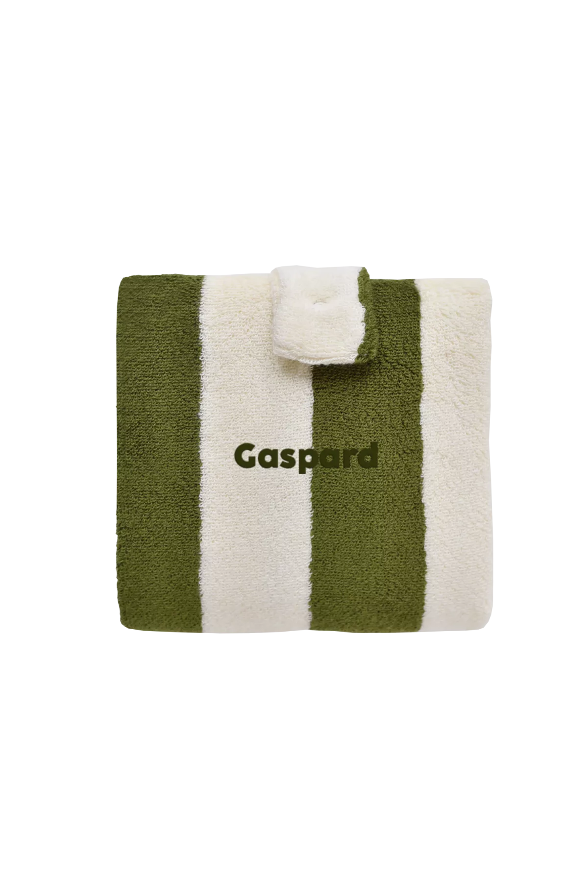 personalized striped terry cloth travel changing mat