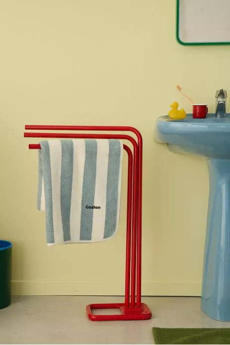 grande serviette de bain adulte rayée pour plage piscine bain