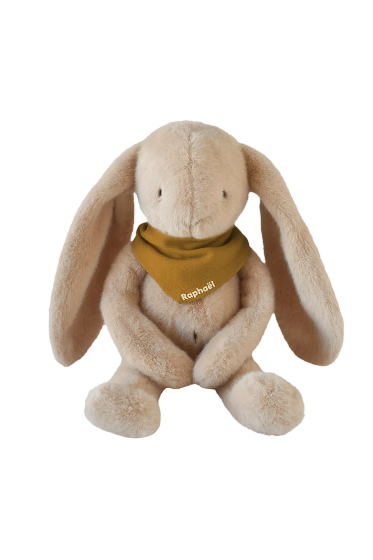 Peluche de apego de conejito para bebé, personalizable, regalo de nacimiento, hecha en Francia