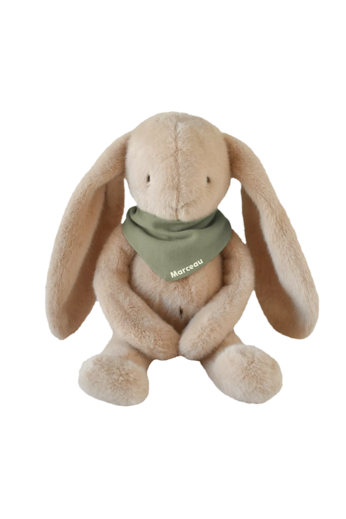 Peluche de apego de conejito para bebé, personalizable, regalo de nacimiento, hecha en Francia
