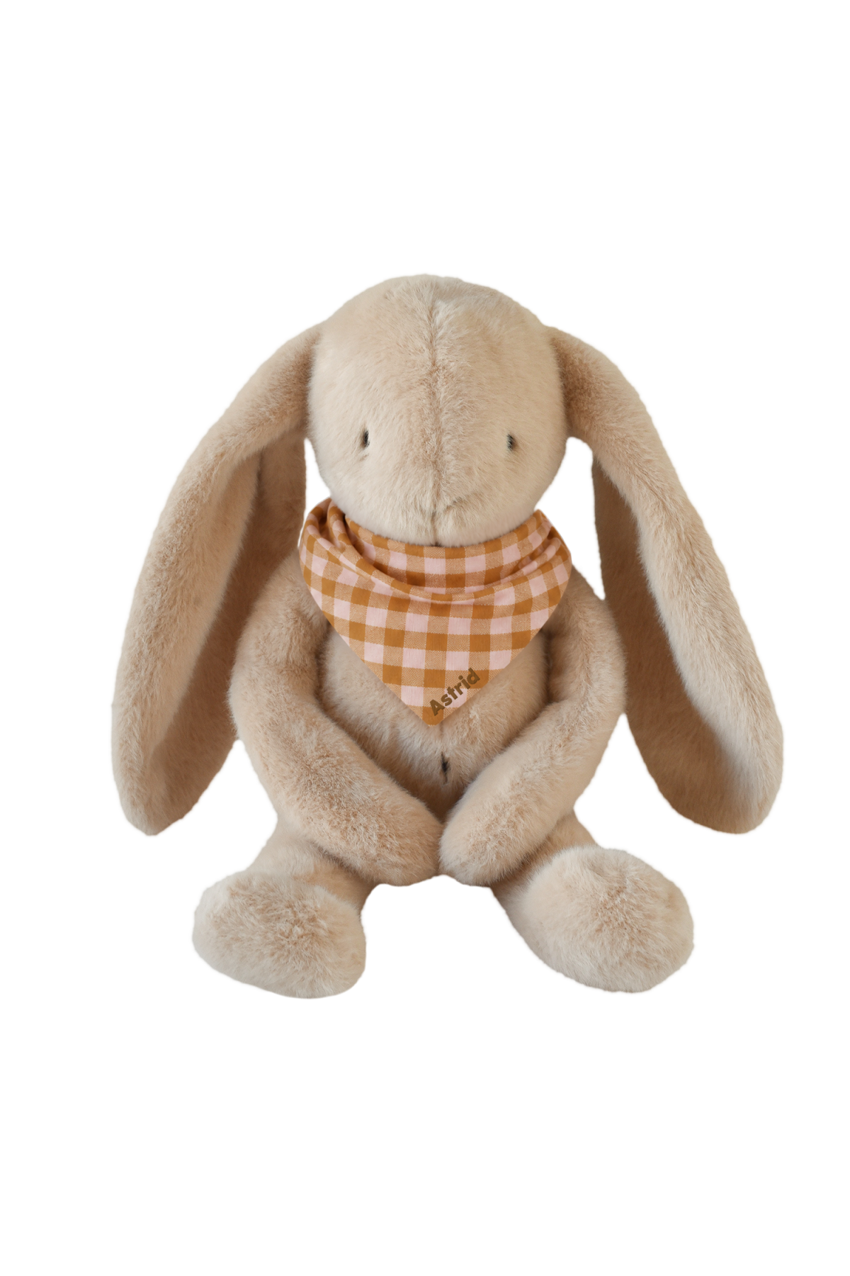 Peluche de apego de conejito para bebé, personalizable, regalo de nacimiento, hecha en Francia