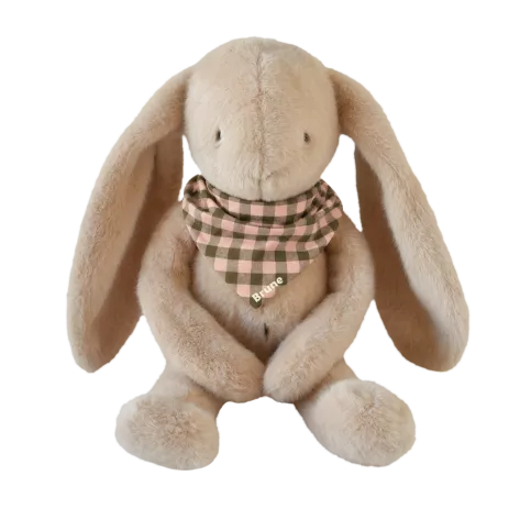 doudou lapin bébé personnalisable cadeau naissance made in france