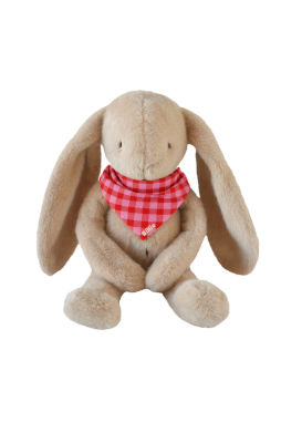 Peluche de apego de conejito para bebé, personalizable, regalo de nacimiento, hecha en Francia