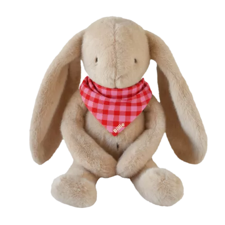 Peluche de apego de conejito para bebé, personalizable, regalo de nacimiento, hecha en Francia