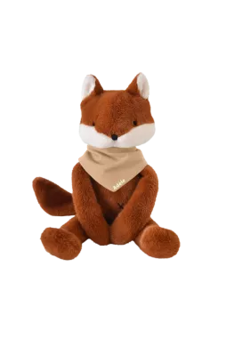 doudou renard bébé personnalisable cadeau naissance made in france