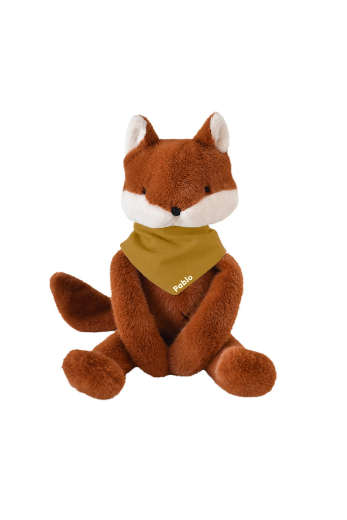 doudou renard bébé personnalisable cadeau naissance made in france