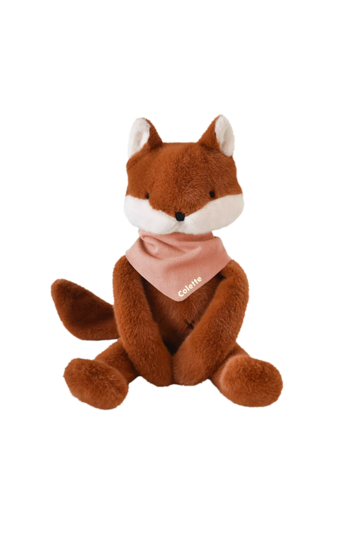 doudou renard bébé personnalisable cadeau naissance made in france