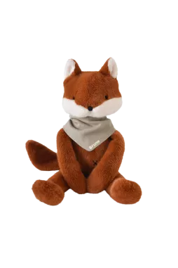 doudou renard bébé personnalisable cadeau naissance made in france