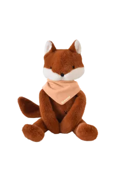 doudou renard bébé personnalisable cadeau naissance made in france