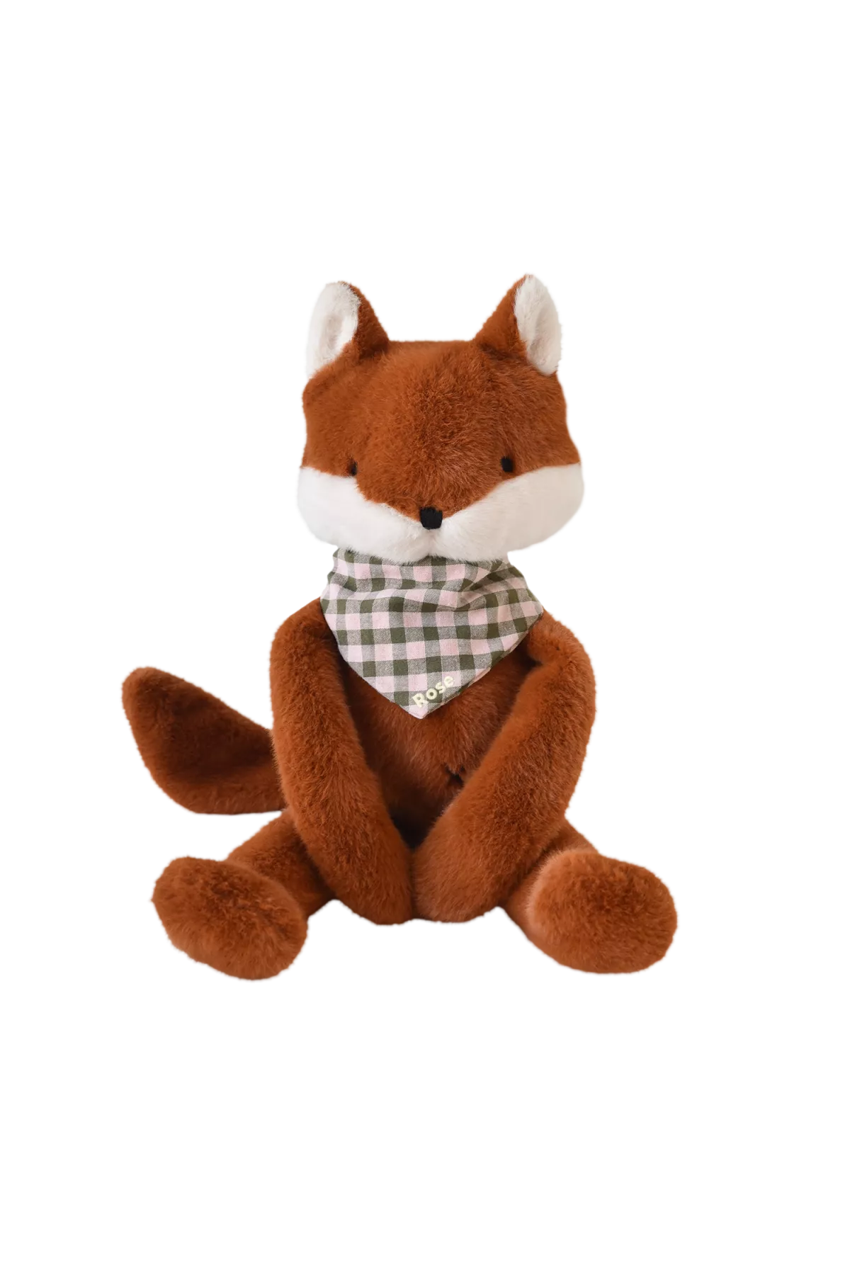 doudou renard bébé personnalisable cadeau naissance made in france