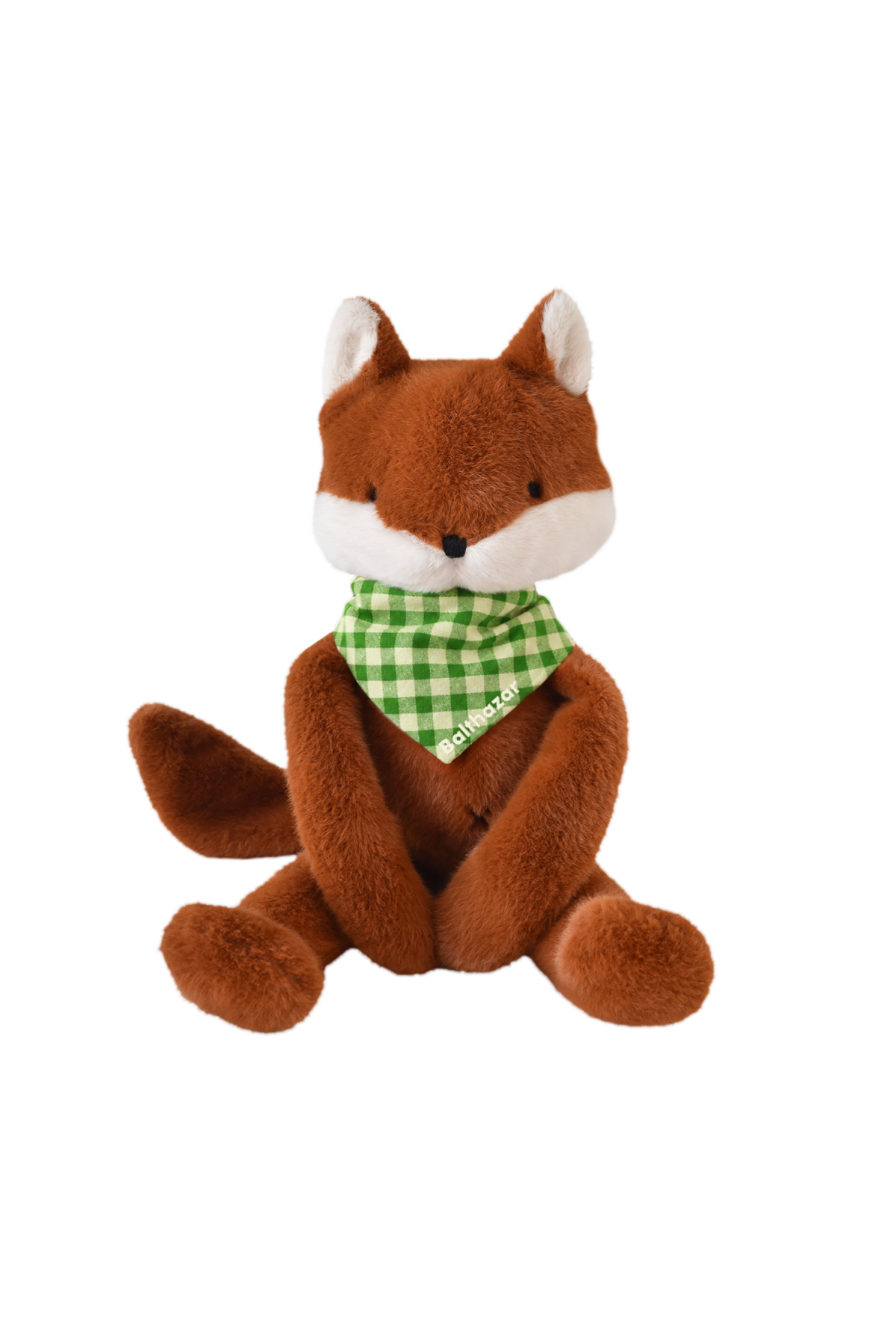 Peluche de apego de zorro personalizable para bebé, regalo de nacimiento hecho en Francia
