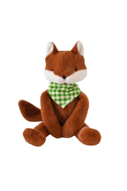 doudou renard bébé personnalisable cadeau naissance made in france