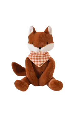 doudou renard bébé personnalisable cadeau naissance made in france