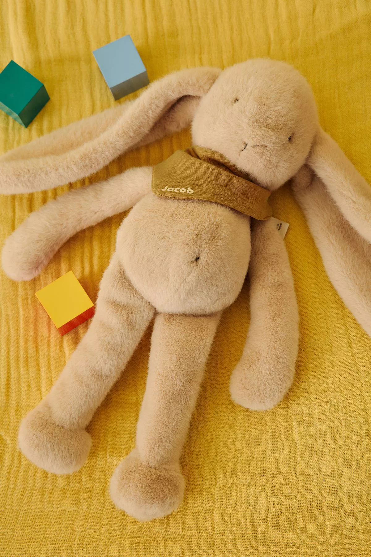 doudou lapin bébé personnalisable cadeau naissance made in france