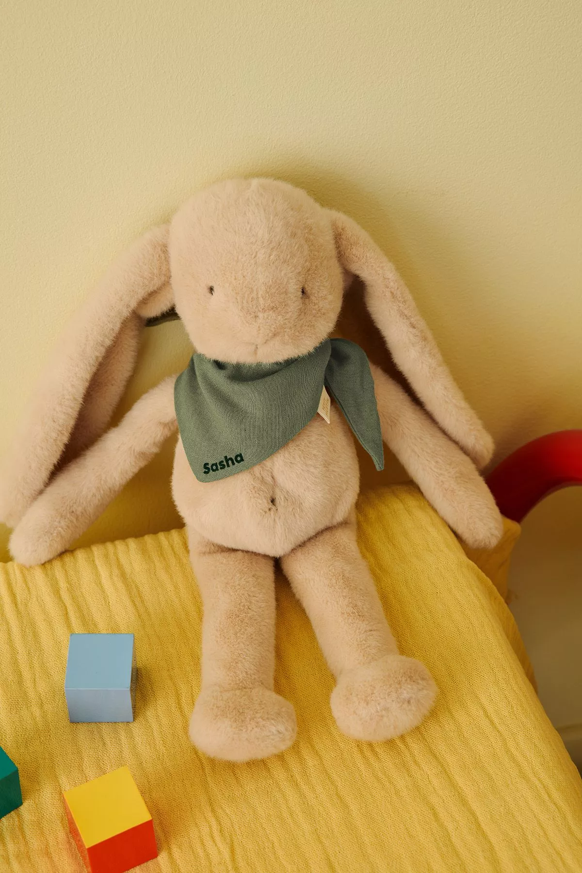doudou lapin bébé personnalisable cadeau naissance made in france