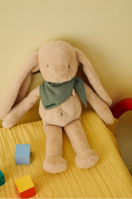 doudou lapin bébé personnalisable cadeau naissance made in france