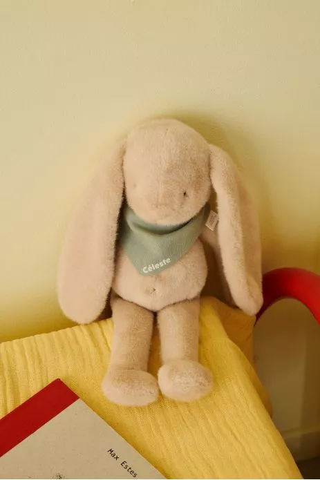 doudou lapin bébé personnalisable cadeau naissance made in france