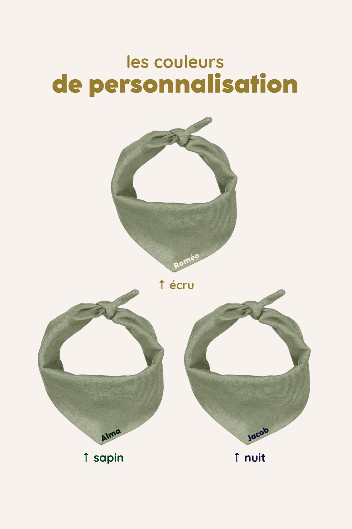 Personalizable baby bunny lovey, made-in-France newborn gift