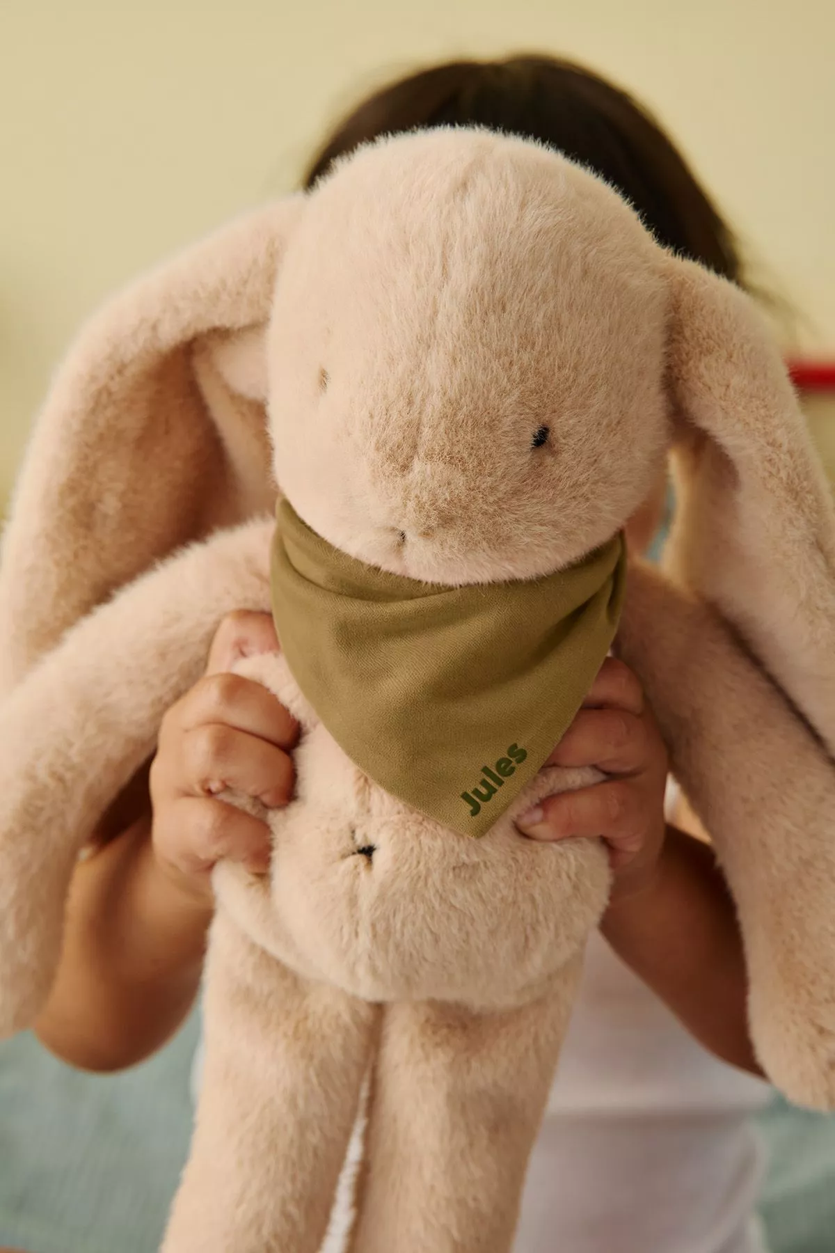 doudou lapin bébé personnalisable cadeau naissance made in france