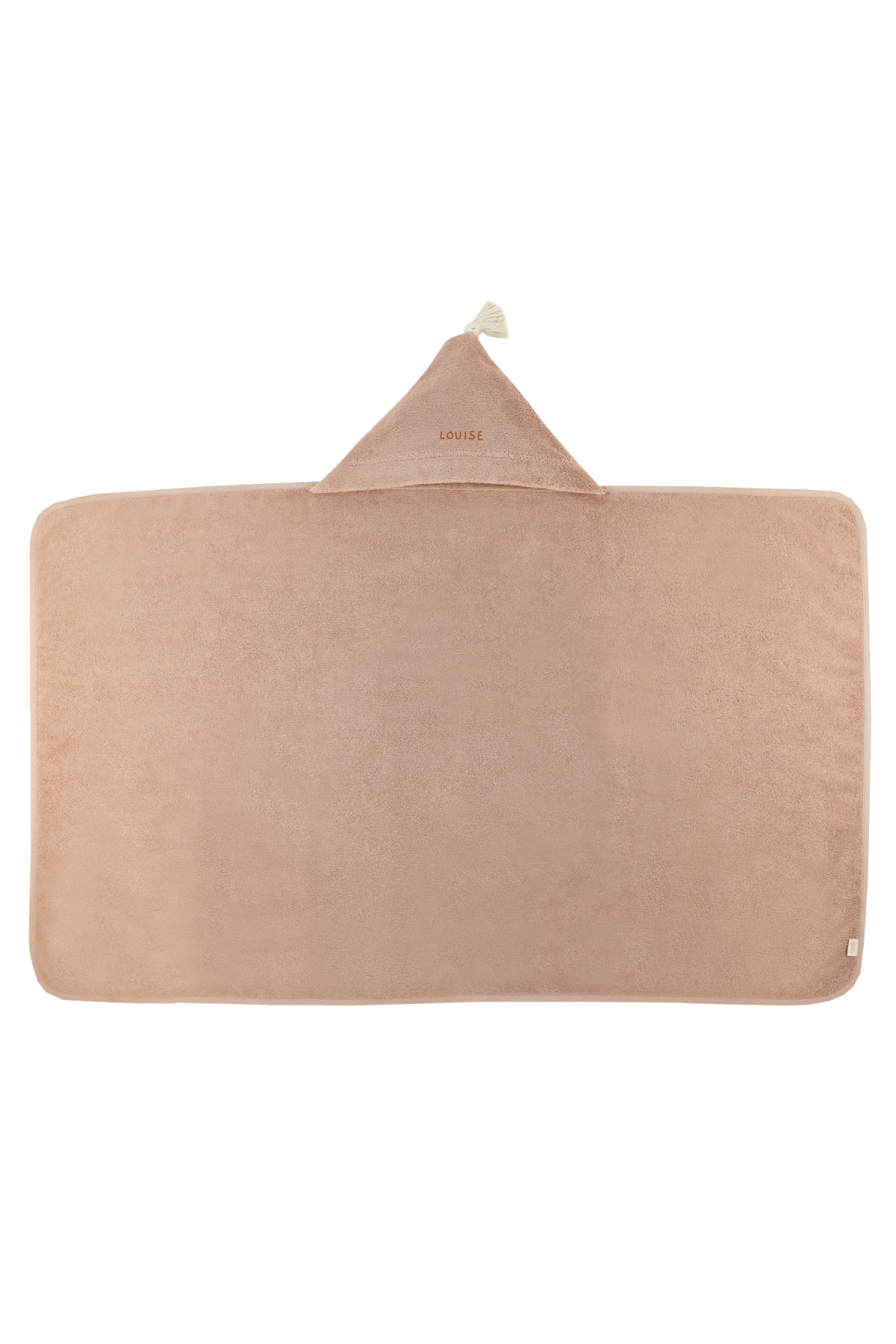capa de baño para bebé personalizable de rizo absorbente y suave