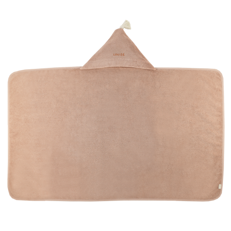 capa de baño para bebé personalizable de rizo absorbente y suave