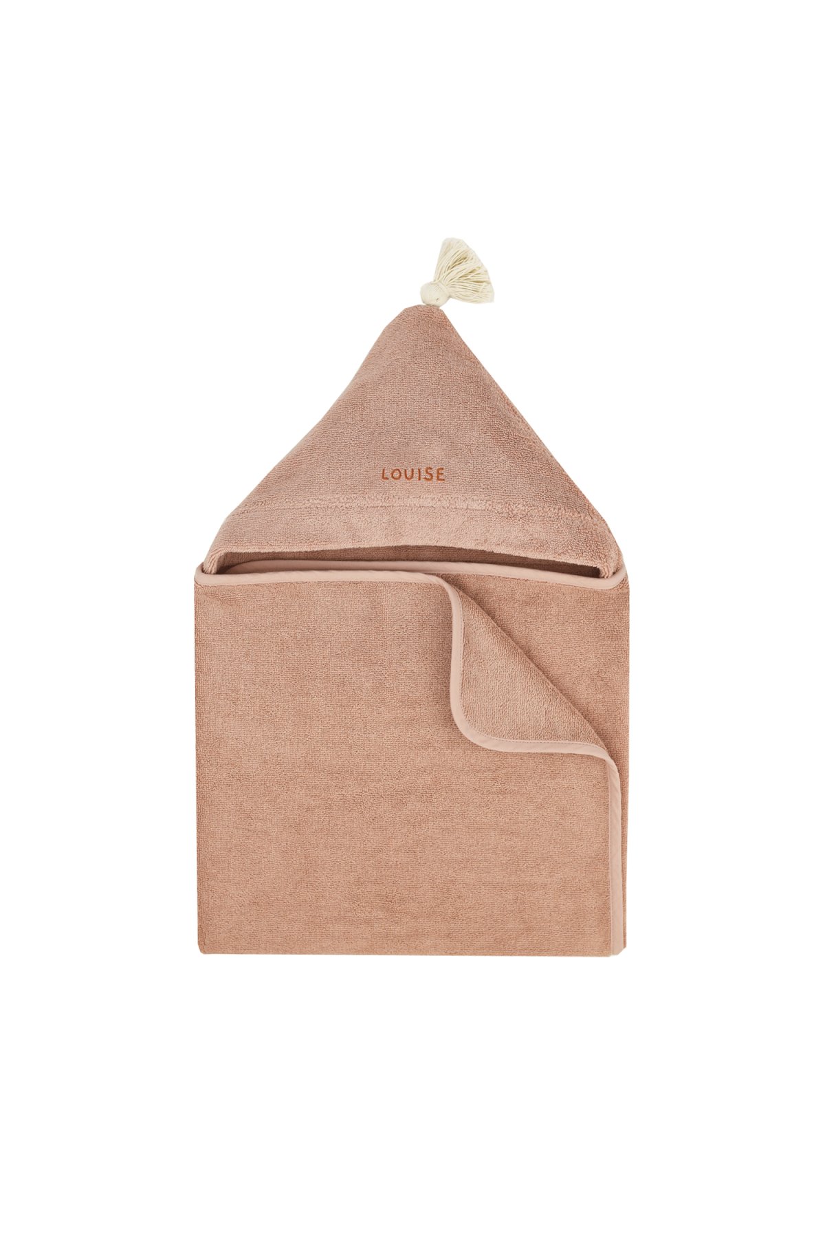 capa de baño para bebé personalizable de rizo absorbente y suave