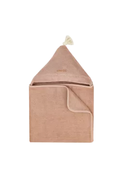 capa de baño para bebé personalizable de rizo absorbente y suave
