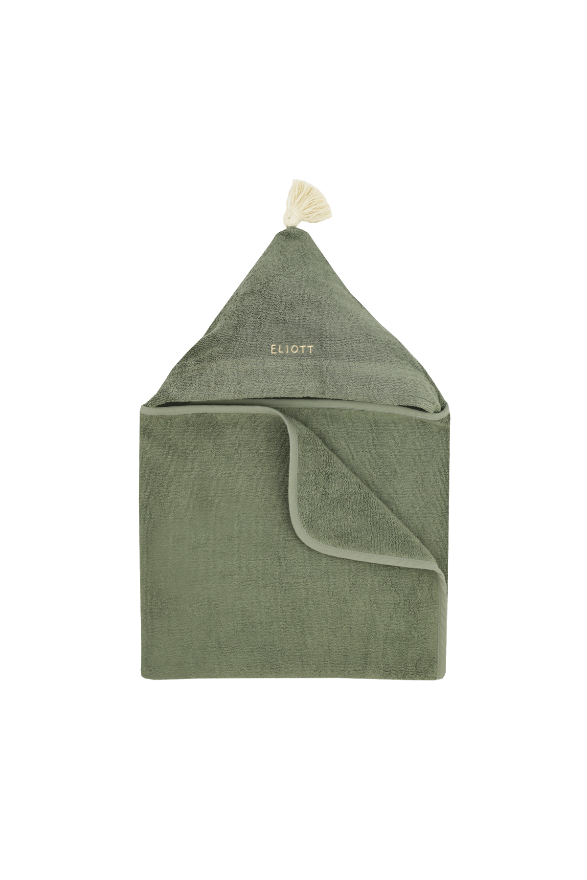 capa de baño para bebé personalizable de rizo absorbente y suave