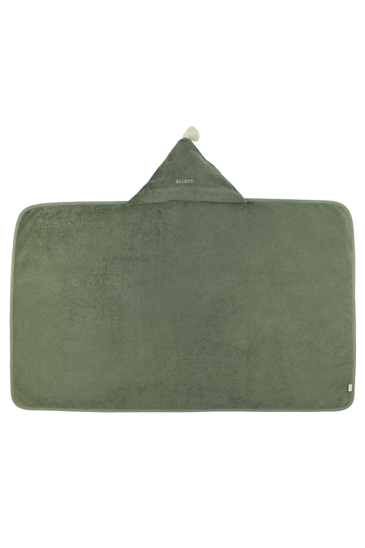 capa de baño para bebé personalizable de rizo absorbente y suave