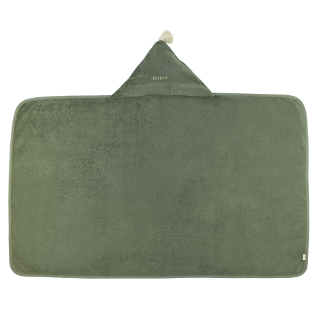 capa de baño para bebé personalizable de rizo absorbente y suave