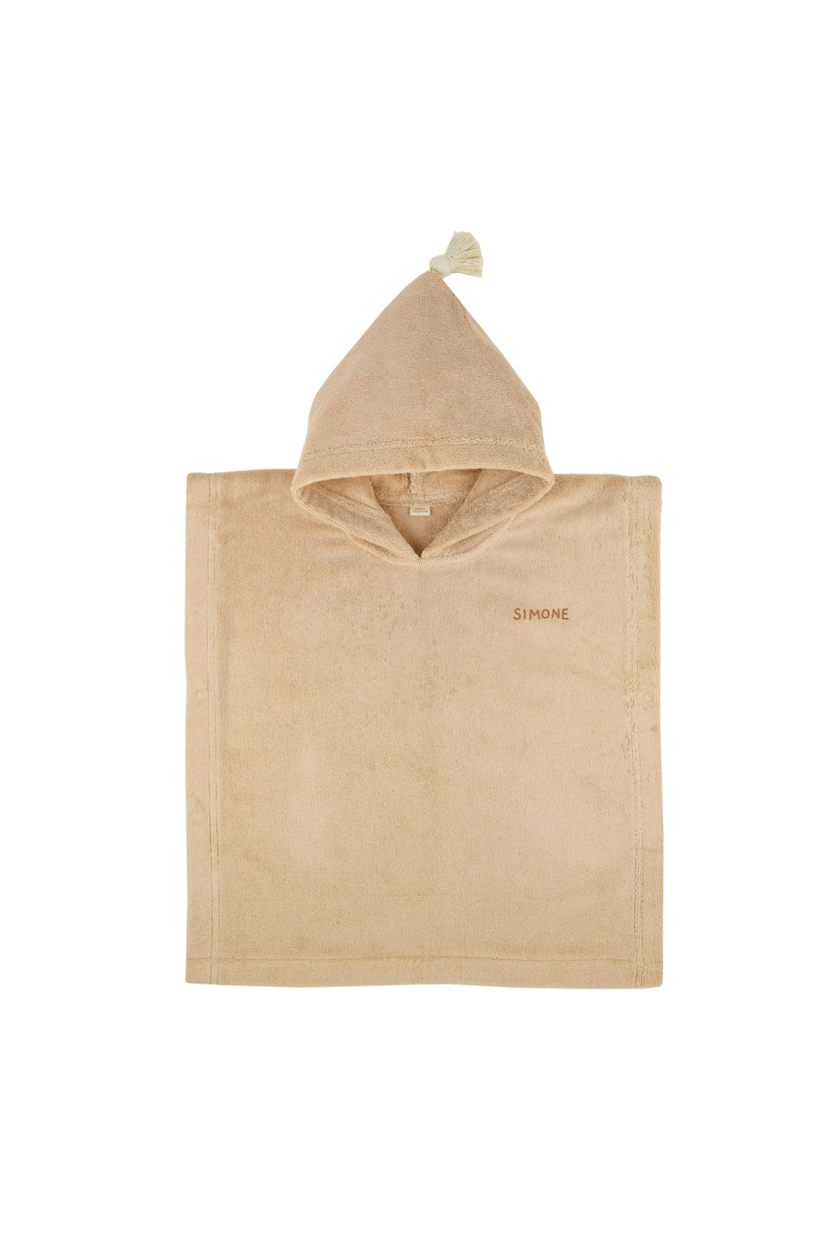 Poncho personalizable para niños, de rizo suave, para el baño y la playa