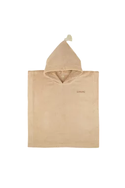 Poncho personalizable para niños, de rizo suave, para el baño y la playa