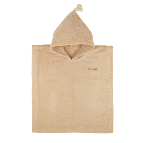Poncho personalizable para niños, de rizo suave, para el baño y la playa