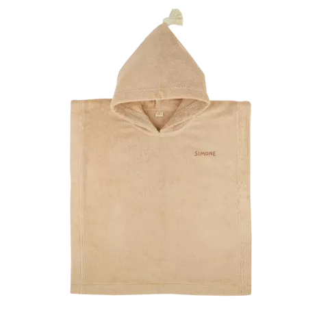 poncho enfant personnalisable pour bain et plage éponge moelleuse