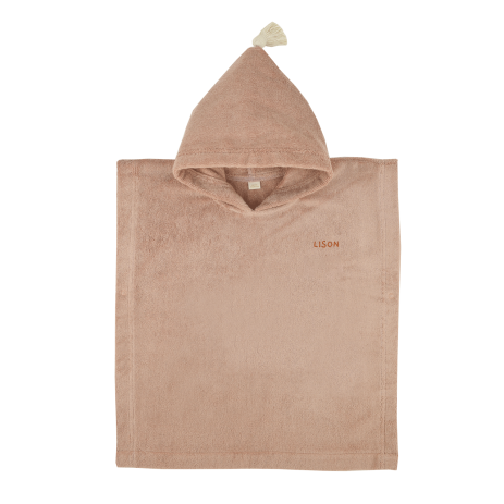 poncho enfant personnalisable pour bain et plage éponge moelleuse