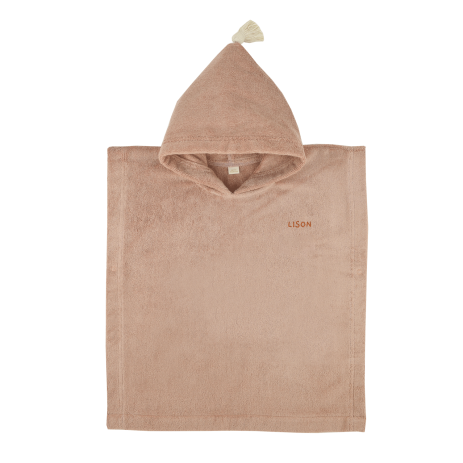 poncho enfant personnalisable pour bain et plage éponge moelleuse