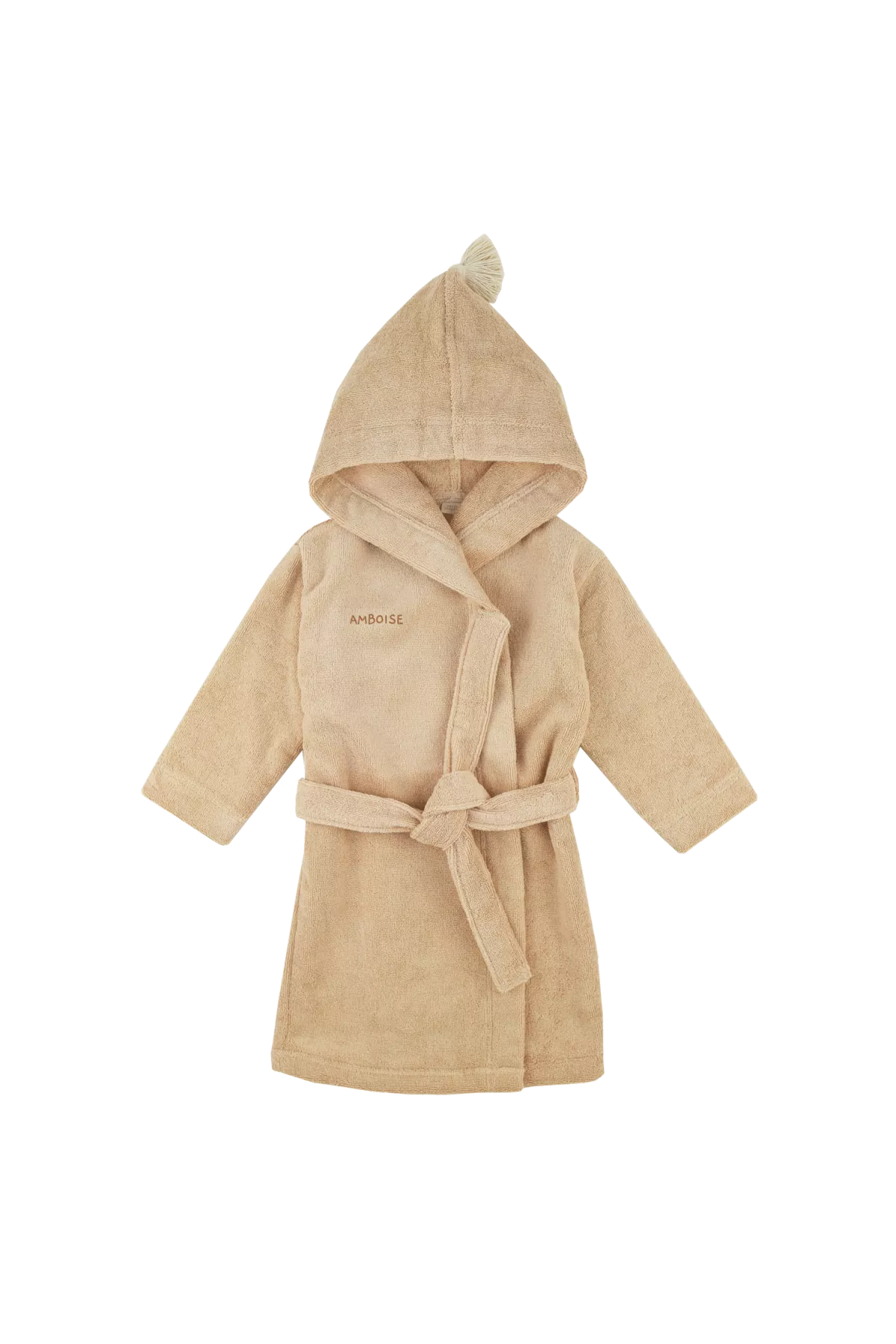 peignoir enfant personnalisable en éponge moelleuse