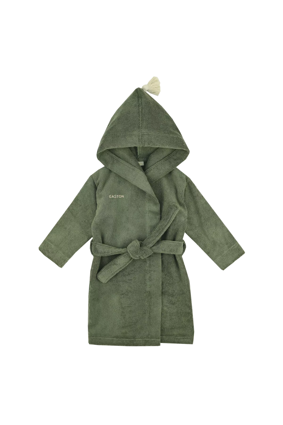 peignoir enfant personnalisable en éponge moelleuse