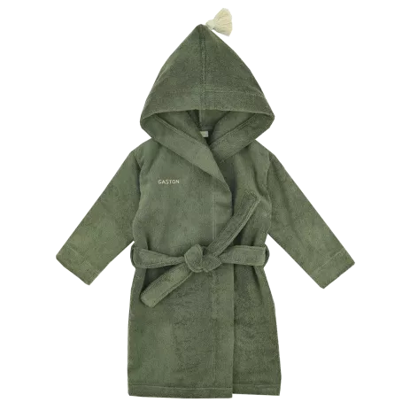 peignoir enfant personnalisable en éponge moelleuse