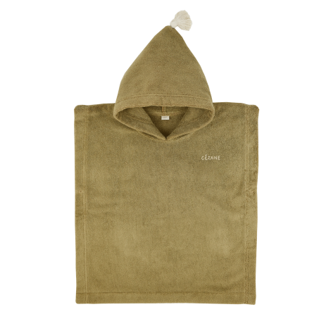 poncho enfant personnalisable pour bain et plage éponge moelleuse