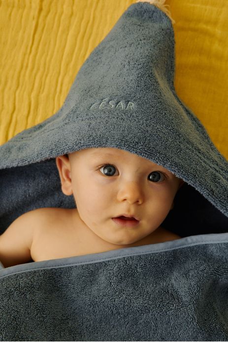 capa de baño para bebé personalizable de rizo absorbente y suave