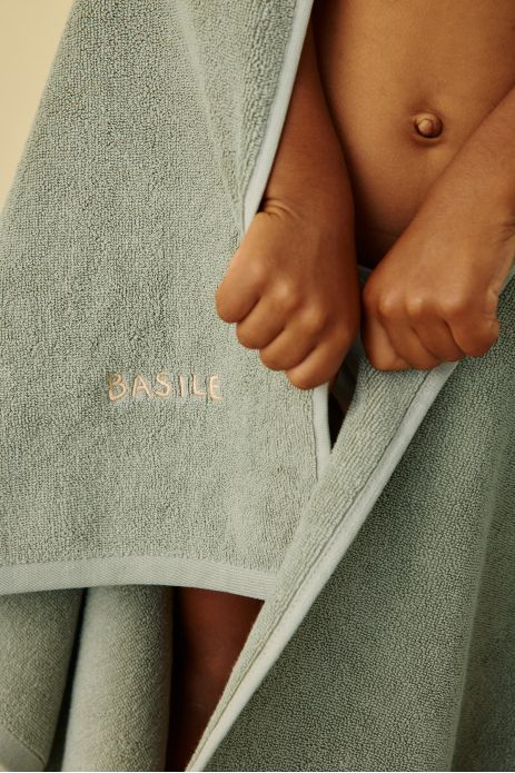serviette de toilette et bain éponge personnalisable pour enfant