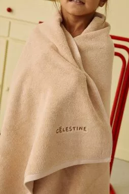 Toalla de baño de rizo personalizable para niños