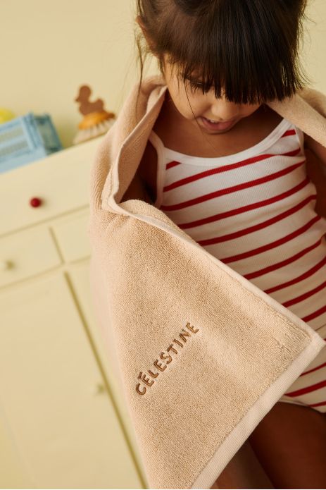 Toalla de baño de rizo personalizable para niños