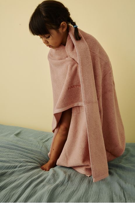 serviette de toilette et bain éponge personnalisable pour enfant