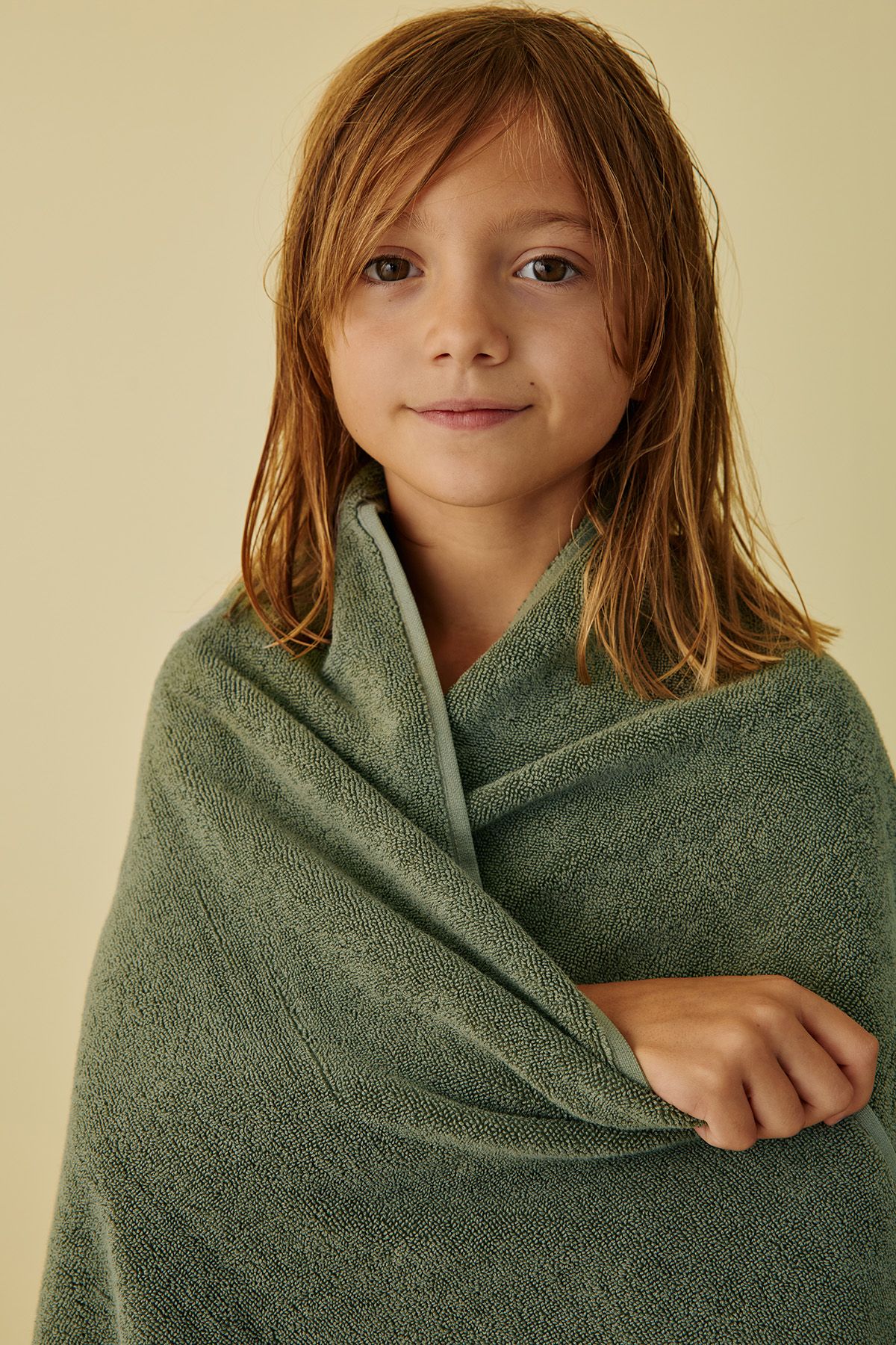 Toalla de baño de rizo personalizable para niños