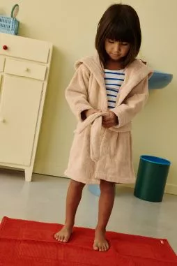 Albornoz infantil personalizable de rizo suave y esponjoso