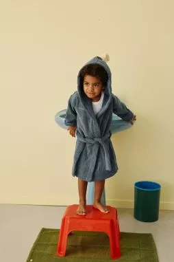 Albornoz infantil personalizable de rizo suave y esponjoso
