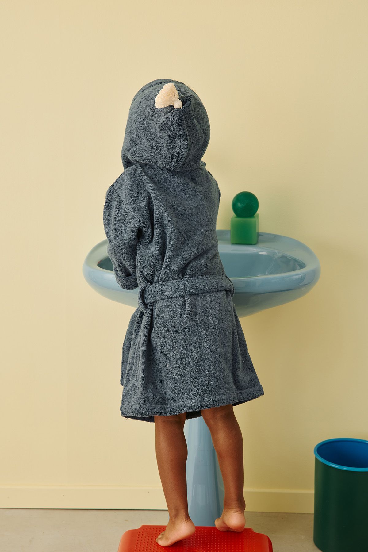Albornoz infantil personalizable de rizo suave y esponjoso