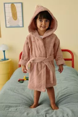Albornoz infantil personalizable de rizo suave y esponjoso
